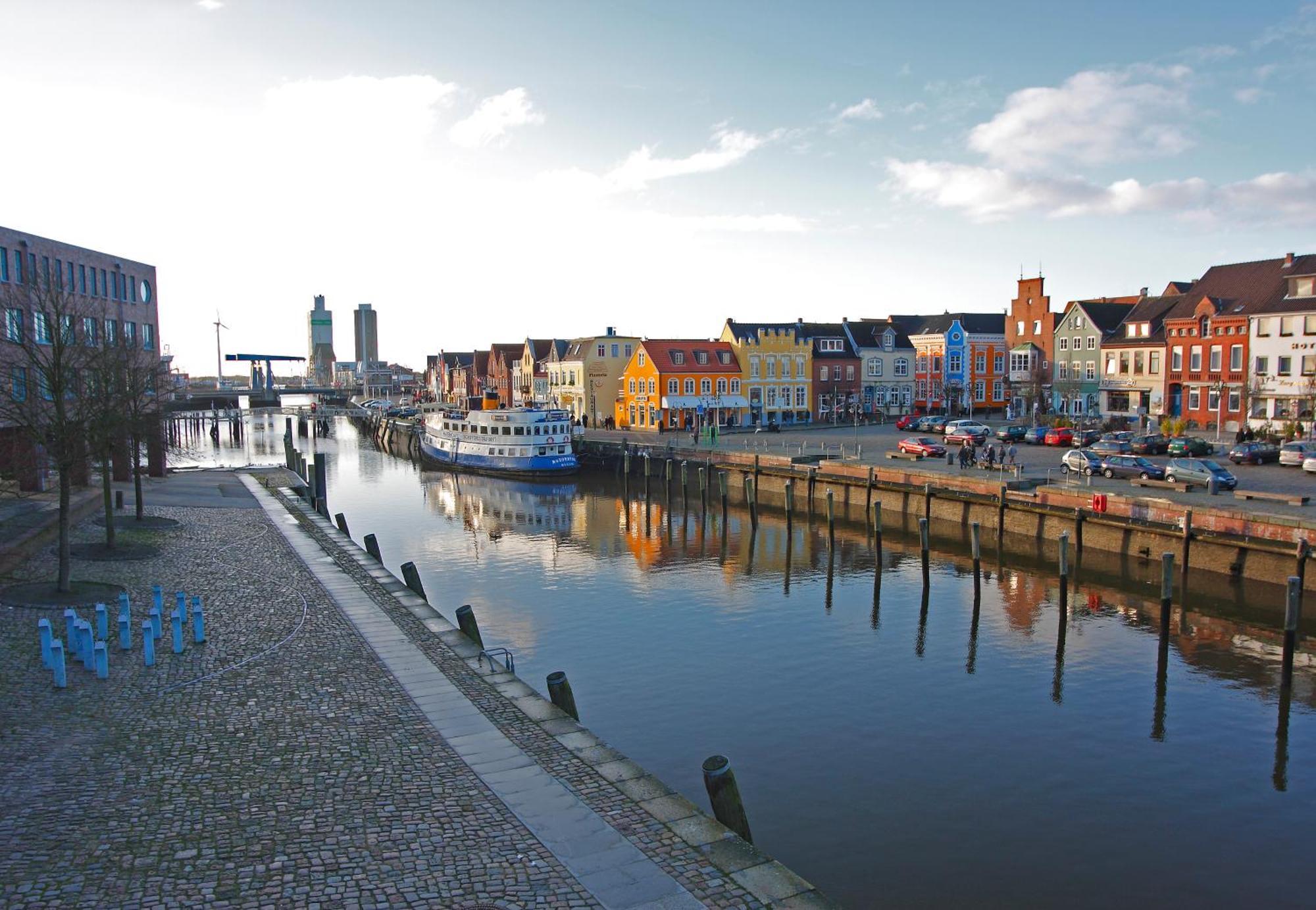 Ferienwohnungen am Aussendeich Nordstrand Exterior foto